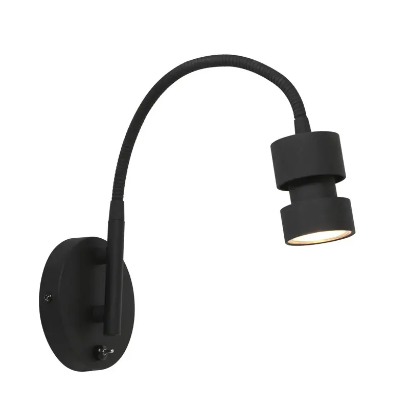 Foto 11 Wandlamp Natasja LED 3094ZW Zwart Natasja LED 3094ZW