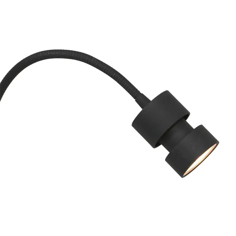 Foto 9 Wandlamp Natasja LED 3094ZW Zwart Natasja LED 3094ZW