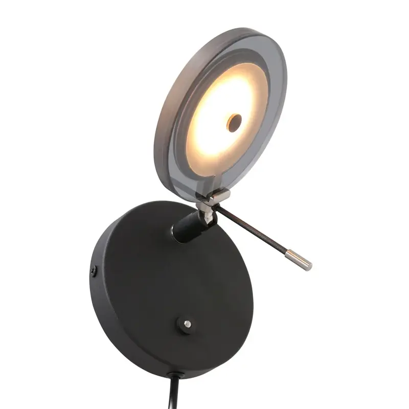 Foto 12 Wandlamp Turound 3095ZW Zwart Turound 3095ZW