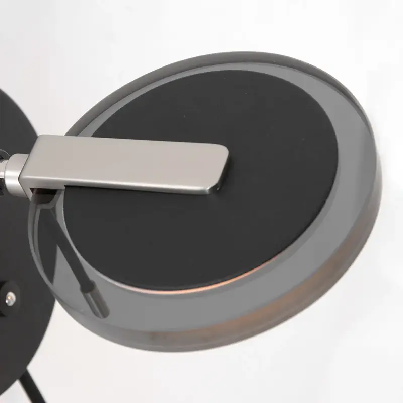 Foto 4 Wandlamp Turound 3095ZW Zwart Turound 3095ZW