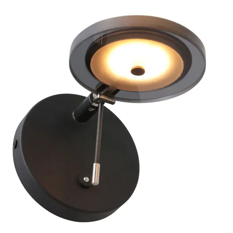 Foto 10 Wandlamp Turound 3095ZW Zwart Turound 3095ZW