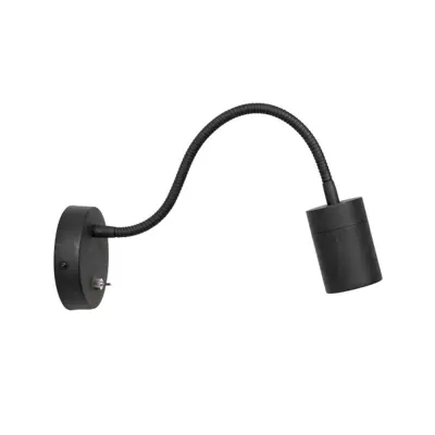 Foto van Wandlamp Upround 3390ZW Zwart Upround 3390ZW