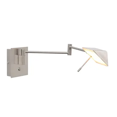 Foto van Wandlamp Retina 3402ST Staal Retina 3402ST