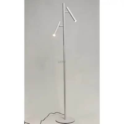 Foto van Leeslamp Luogo wit 2 lichts met dimmers s 9020 w
