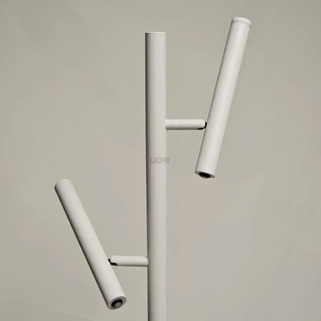 Foto 4 Leeslamp Luogo wit 2 lichts met dimmers s 9020 w
