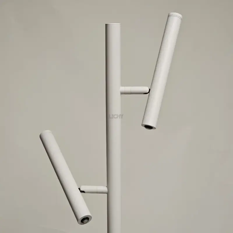 Foto 4 Leeslamp Luogo wit 2 lichts met dimmers s 9020 w