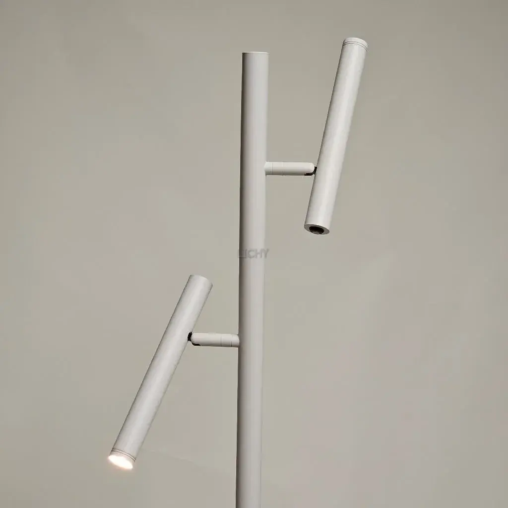 Foto 5 Leeslamp Luogo wit 2 lichts met dimmers s 9020 w