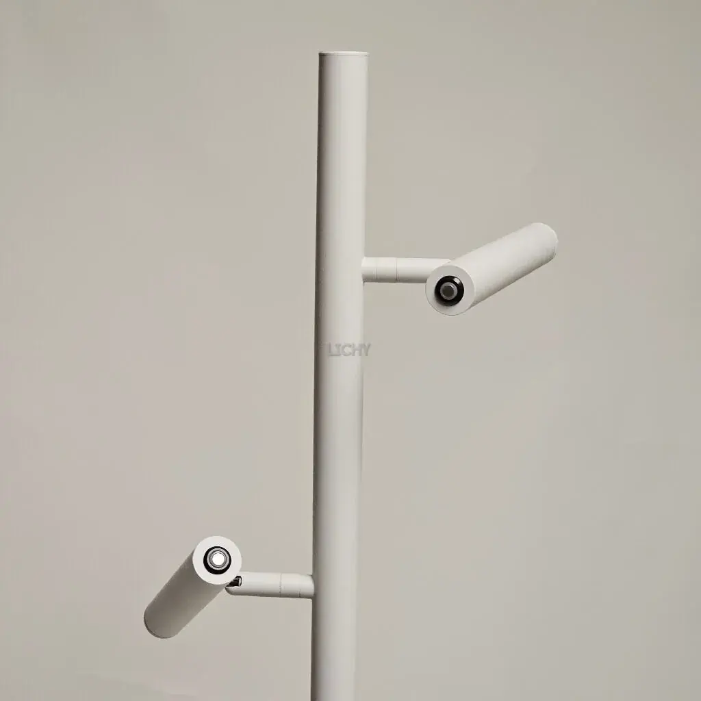 Foto 6 Leeslamp Luogo wit 2 lichts met dimmers s 9020 w