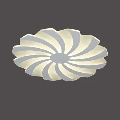 Foto van Plafondlamp Fusara Led veel licht 3800LM 3 stappen dimmer