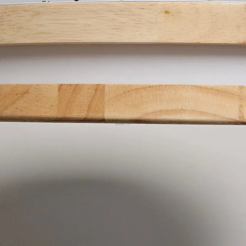Foto 4 Plafondlamp hout dubbele rand 40cm Frank