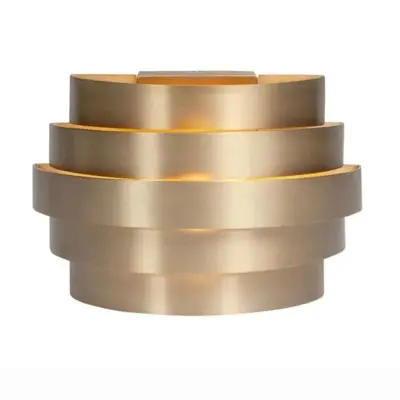 Foto van Wandlamp Scudo Messing Klein