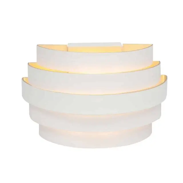 Foto 3 Wandlamp Scudo Zwart / Goud Groot