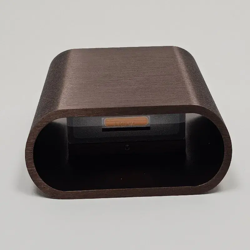 Foto 4 Wandlamp Bas Brons Bruin klein 15cm x 10cm dimbaar