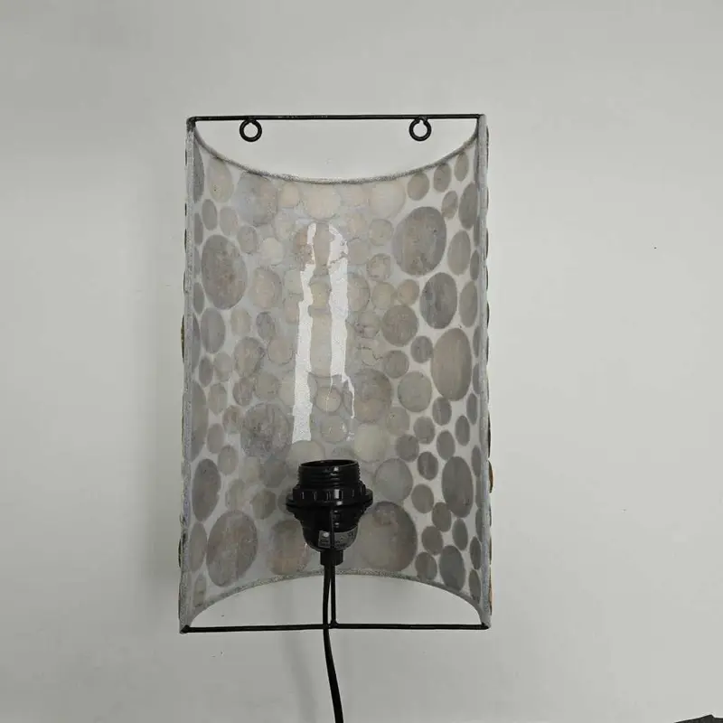Foto 5 Wandlamp schelp Coin Gold 20x30