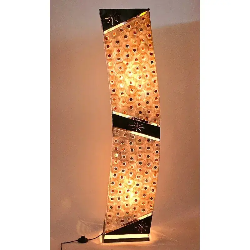 Foto 3 Vloerlamp schelp Hades 150cm 14007-150