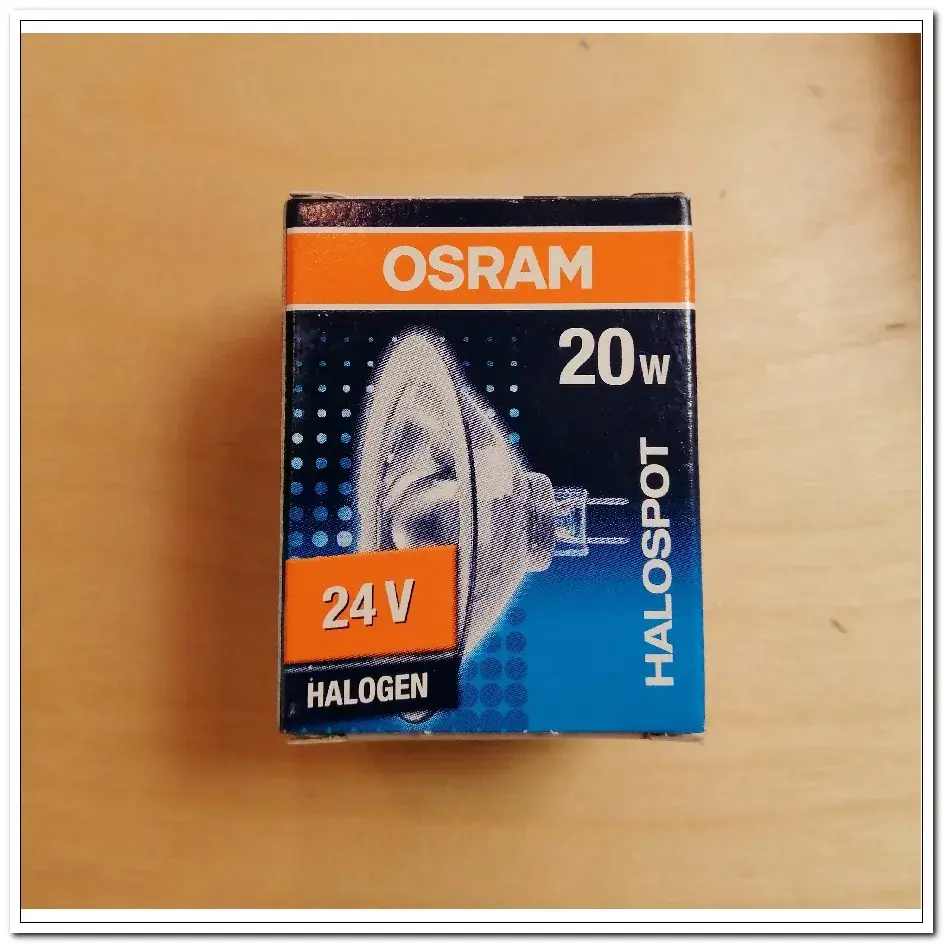 Foto 1 Osram Halospot 48 GY4 24V 20W 8D 41930SP