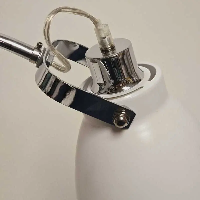 Foto 6 Tafellamp Acate met marmer voet wit 57cm