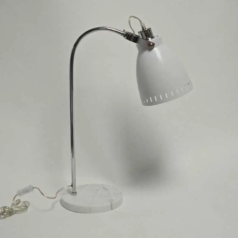 Foto 7 Tafellamp Acate met marmer voet wit 57cm
