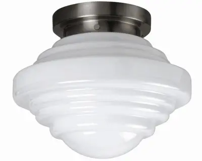 Foto van Plafondlamp York Opaal Ø25cm