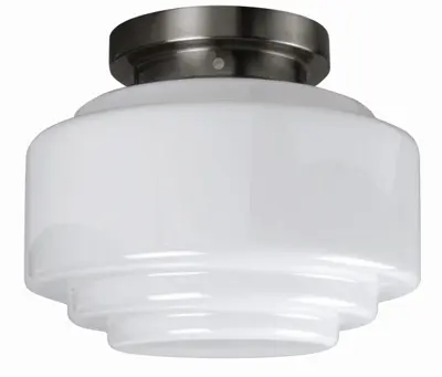 Foto van Plafondlamp Cambridge Opaal Ø25cm