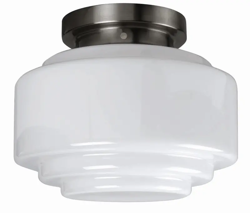 Foto 1 Plafondlamp Cambridge Opaal Ø25cm