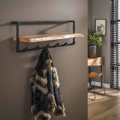 Foto van Kapstok Edge Shelve 6 haken