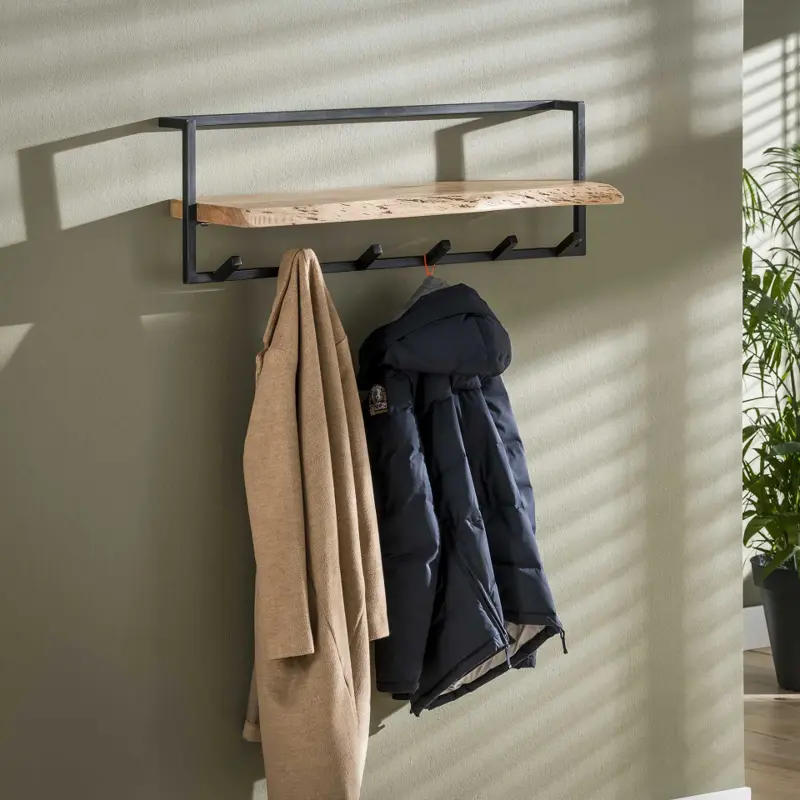 Foto 6 Kapstok Edge Shelve 6 haken