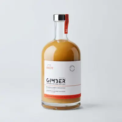 Foto van GIMBER BRUT 700 ml