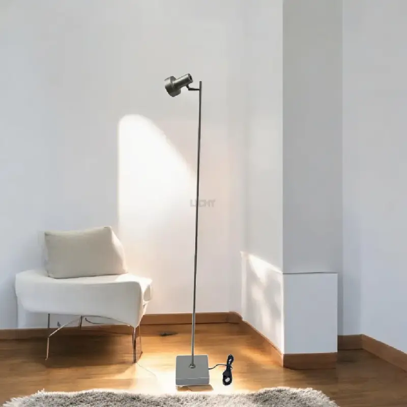 Foto 4 vloerlamp Lunata Staal 129cm kantelbaar S 9091 S