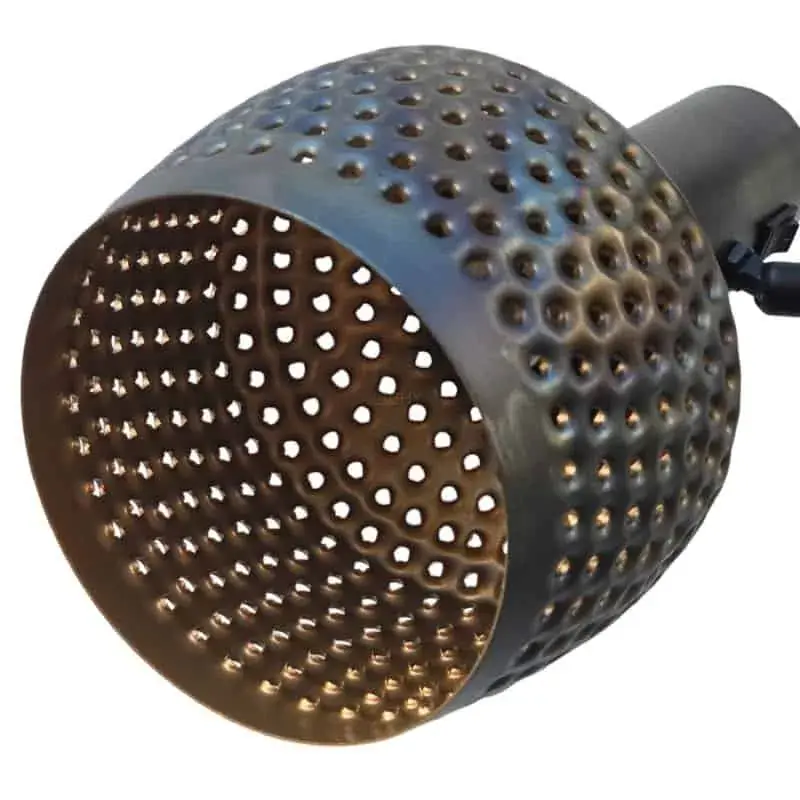 Foto 9 Vloerlamp Fuoco 2 lichts Gevlamd filigrain s 1622 B