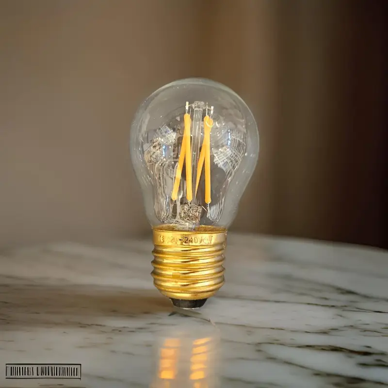 Foto 4 Kogellamp 4W LED Helder E27