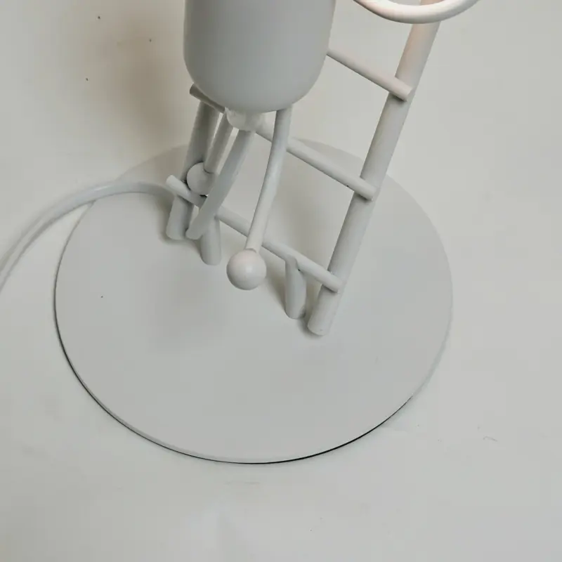 Foto 4 Kinderlampje Poppie WIT op ladder 230022