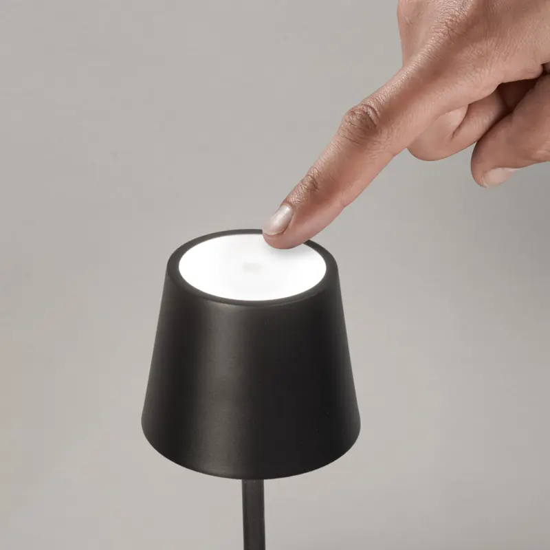 Foto 2 Oplaadbaar lampje Roxi Zwart