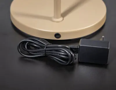Foto van Vloerlamp Duuk Zandkleur Oplaadbaar