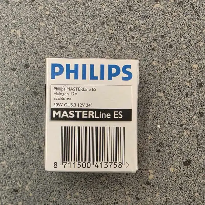 Foto 3 Philips Halogeen MASTERline ES 12V 30W 24D 24 graden 51mm 5000h 8711500413758