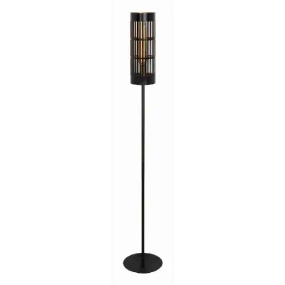 Foto van Vloerlamp Scarico zwart goud 175cm S 2311 B