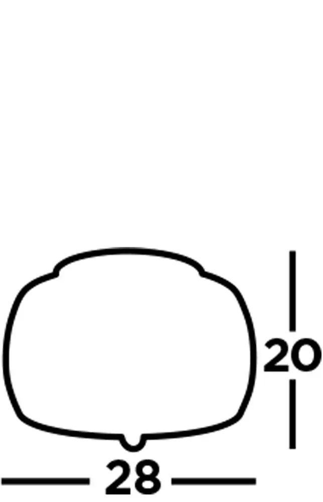 Foto 4 Curva 3Lt Bathroom Flush - Chrome Metal & Crystal Glass