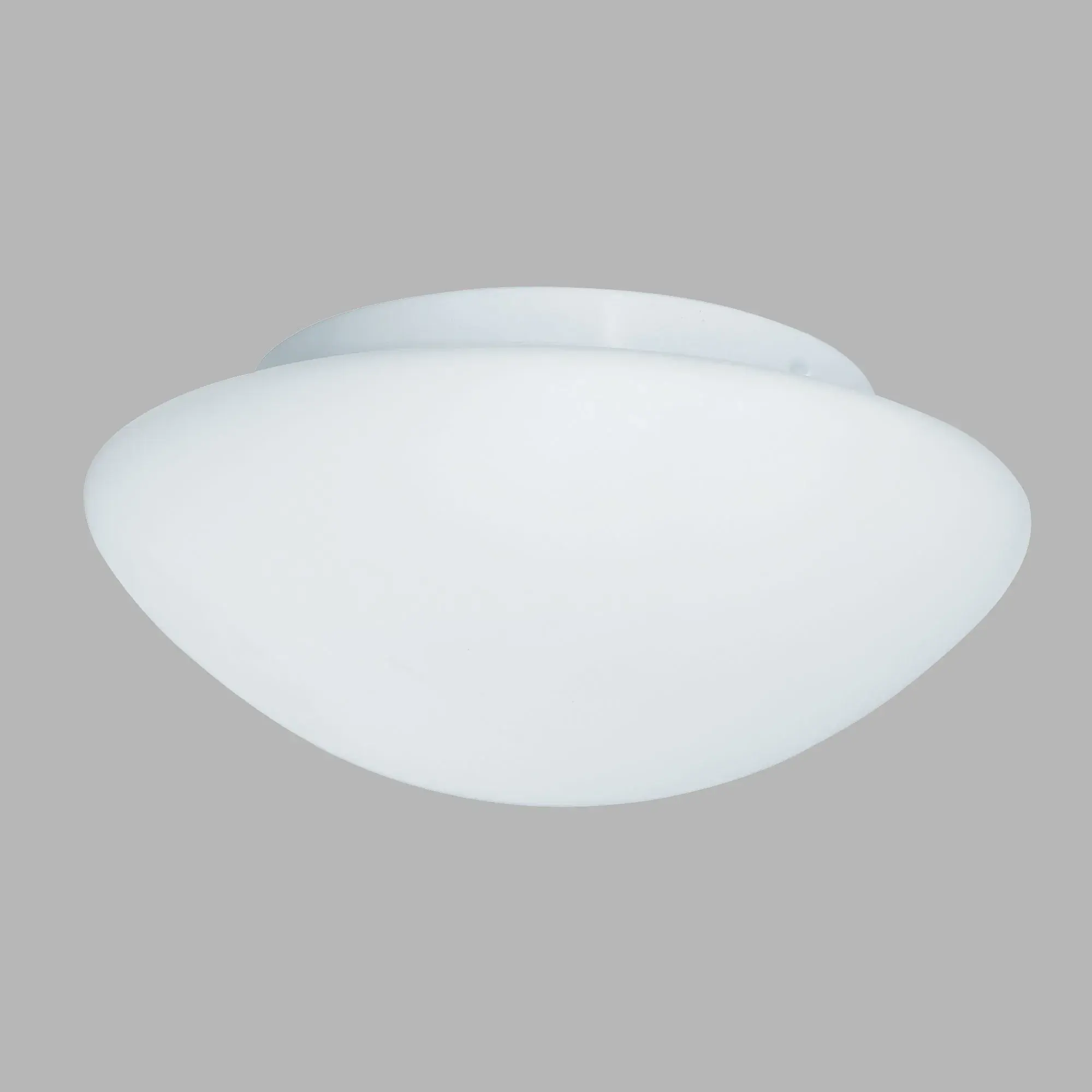 Foto 2 Tokyo  Flush  - White Metal & Opal Glass