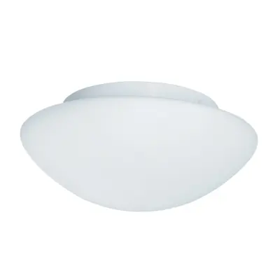 Foto van Tokyo 3Lt Flush - White Metal & Opal Glass