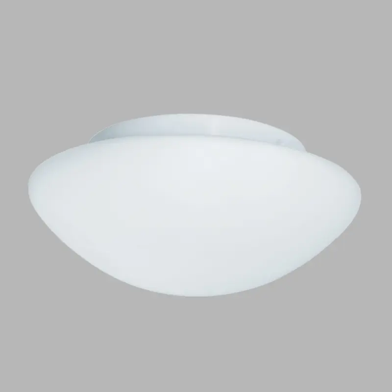 Foto 2 Tokyo 3Lt Flush - White Metal & Opal Glass