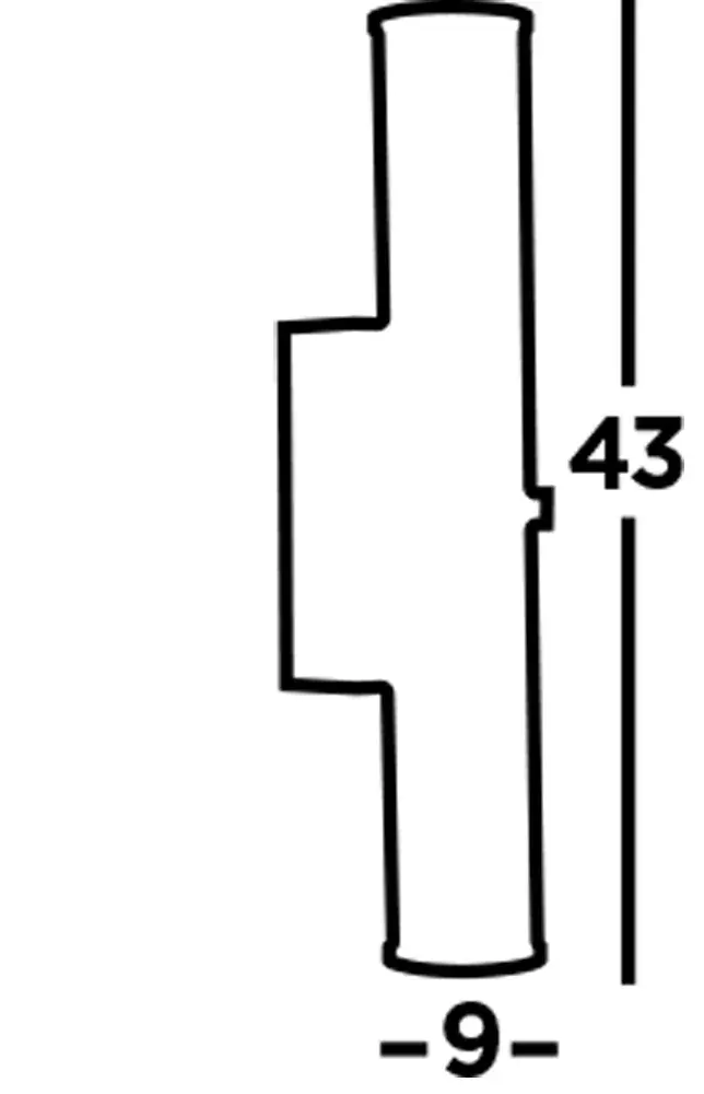 Foto 4 Clamp Wall Light - Black Metal, Ribbed Clear & Opal Diffuser