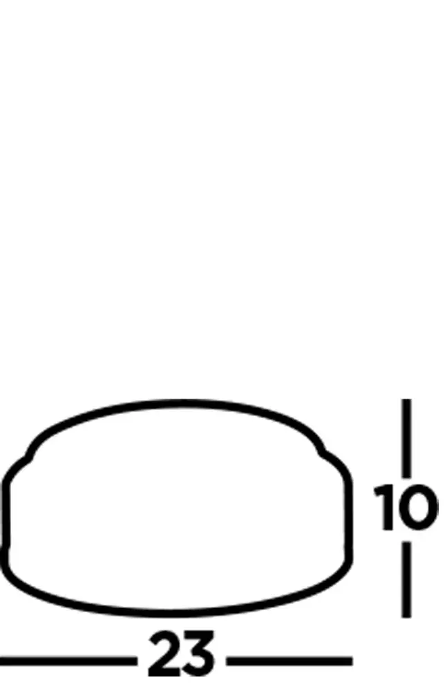 Foto 3 Cheese 2Lt Flush - Black Metal & White Glass