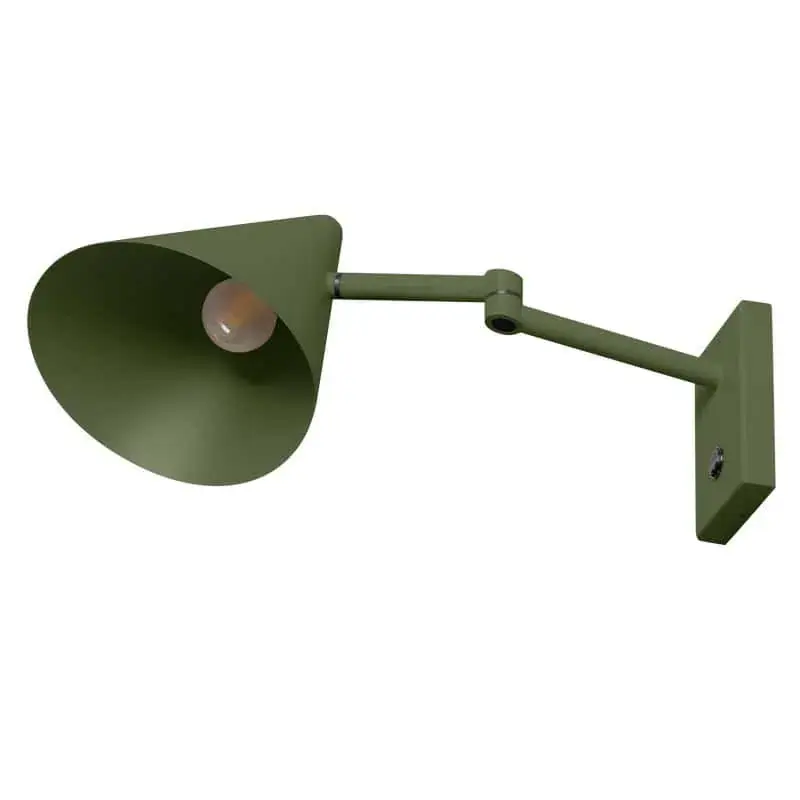 Foto 2 ETH Marvis Wandlamp 1x E27 Groen 05-WL1348-33