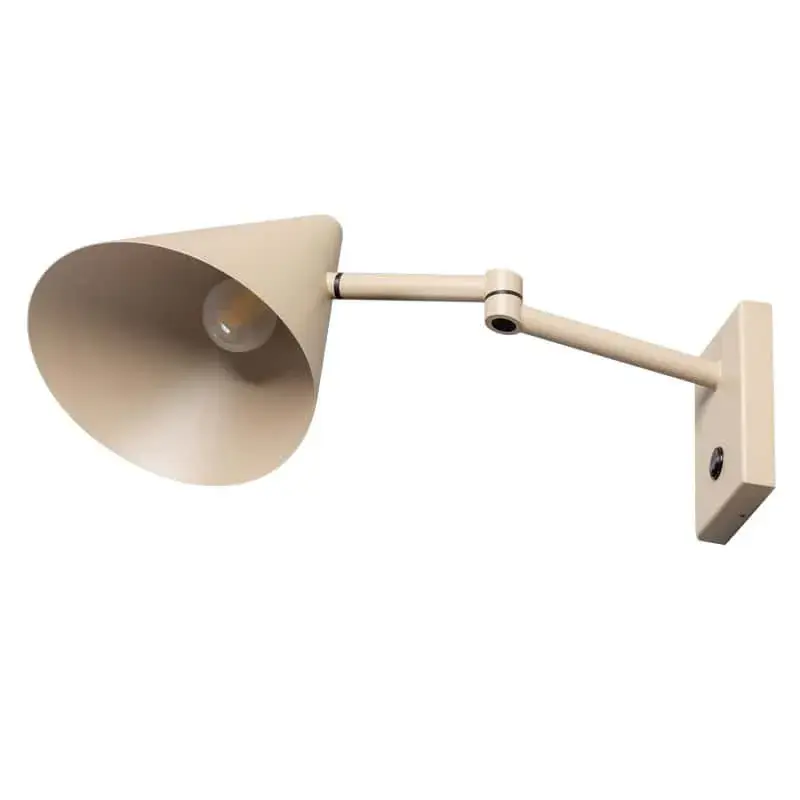 Foto 2 ETH Marvis Wandlamp 1x E27 Zand 05-WL1348-59