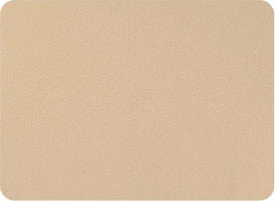 Foto 1 Placemat lederlook Sand