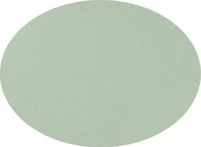 Foto van Ovale placemat lederlook Groen