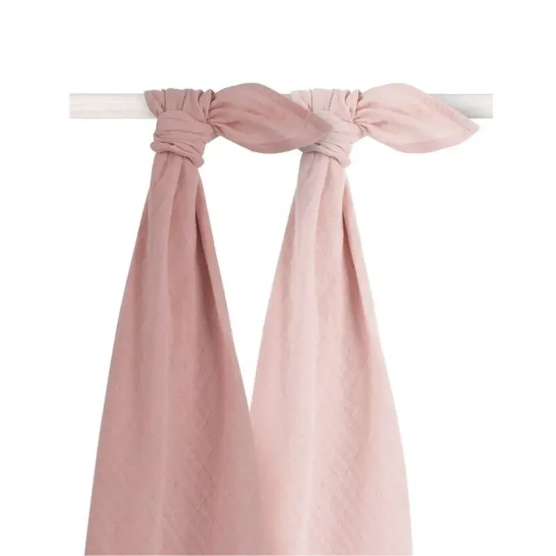 Foto 2 Multidoek bamboe Pale pink