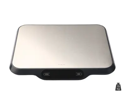 Foto van Keukenweegschaal RVS 15 kg