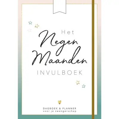 Foto van Het negenmaanden invulboek