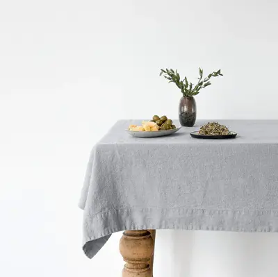 Foto van Tafelkleed 140x300 Light Grey